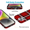 image:imageCasely iPhone 15 Plus Case  Weve Peaked  Aprs Ski Mountains  Compatible with MagSafe  Classic Ultra Slim DesignAs if  Red Plaid