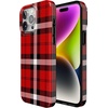 image:imageCasely iPhone 15 Plus Case  Weve Peaked  Aprs Ski Mountains  Compatible with MagSafe  Classic Ultra Slim DesignAs if  Red Plaid