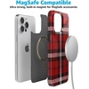 image:imageCasely iPhone 15 Plus Case  Weve Peaked  Aprs Ski Mountains  Compatible with MagSafe  Classic Ultra Slim DesignAs if  Red Plaid
