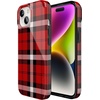 image:imageCasely iPhone 15 Plus Case  Weve Peaked  Aprs Ski Mountains  Compatible with MagSafe  Classic Ultra Slim DesignAs if  Red Plaid