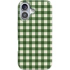 image:imageCasely iPhone 15 Plus Case  Weve Peaked  Aprs Ski Mountains  Compatible with MagSafe  Classic Ultra Slim DesignChecked Twice  Green Plaid