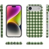 image:imageCasely iPhone 15 Plus Case  Weve Peaked  Aprs Ski Mountains  Compatible with MagSafe  Classic Ultra Slim DesignChecked Twice  Green Plaid