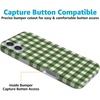 image:imageCasely iPhone 15 Plus Case  Weve Peaked  Aprs Ski Mountains  Compatible with MagSafe  Classic Ultra Slim DesignChecked Twice  Green Plaid