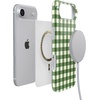 image:imageCasely iPhone 15 Plus Case  Weve Peaked  Aprs Ski Mountains  Compatible with MagSafe  Classic Ultra Slim DesignChecked Twice  Green Plaid