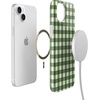 image:imageCasely iPhone 15 Plus Case  Weve Peaked  Aprs Ski Mountains  Compatible with MagSafe  Classic Ultra Slim DesignChecked Twice  Green Plaid