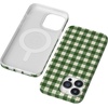 image:imageCasely iPhone 15 Plus Case  Weve Peaked  Aprs Ski Mountains  Compatible with MagSafe  Classic Ultra Slim DesignChecked Twice  Green Plaid