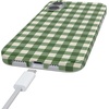 image:imageCasely iPhone 15 Plus Case  Weve Peaked  Aprs Ski Mountains  Compatible with MagSafe  Classic Ultra Slim DesignChecked Twice  Green Plaid