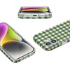 image:imageCasely iPhone 15 Plus Case  Weve Peaked  Aprs Ski Mountains  Compatible with MagSafe  Classic Ultra Slim DesignChecked Twice  Green Plaid