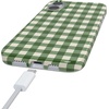 image:imageCasely iPhone 15 Plus Case  Weve Peaked  Aprs Ski Mountains  Compatible with MagSafe  Classic Ultra Slim DesignChecked Twice  Green Plaid