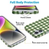 image:imageCasely iPhone 15 Plus Case  Weve Peaked  Aprs Ski Mountains  Compatible with MagSafe  Classic Ultra Slim DesignChecked Twice  Green Plaid