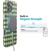 image:imageCasely iPhone 15 Plus Case  Weve Peaked  Aprs Ski Mountains  Compatible with MagSafe  Classic Ultra Slim DesignChecked Twice  Green Plaid