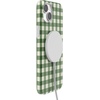 image:imageCasely iPhone 15 Plus Case  Weve Peaked  Aprs Ski Mountains  Compatible with MagSafe  Classic Ultra Slim DesignChecked Twice  Green Plaid