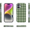 image:imageCasely iPhone 15 Plus Case  Weve Peaked  Aprs Ski Mountains  Compatible with MagSafe  Classic Ultra Slim DesignChecked Twice  Green Plaid