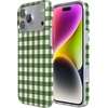 image:imageCasely iPhone 15 Plus Case  Weve Peaked  Aprs Ski Mountains  Compatible with MagSafe  Classic Ultra Slim DesignChecked Twice  Green Plaid