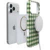 image:imageCasely iPhone 15 Plus Case  Weve Peaked  Aprs Ski Mountains  Compatible with MagSafe  Classic Ultra Slim DesignChecked Twice  Green Plaid