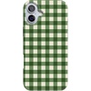 image:imageCasely iPhone 15 Plus Case  Weve Peaked  Aprs Ski Mountains  Compatible with MagSafe  Classic Ultra Slim DesignChecked Twice  Green Plaid