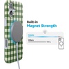 image:imageCasely iPhone 15 Plus Case  Weve Peaked  Aprs Ski Mountains  Compatible with MagSafe  Classic Ultra Slim DesignChecked Twice  Green Plaid