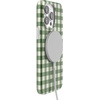 image:imageCasely iPhone 15 Plus Case  Weve Peaked  Aprs Ski Mountains  Compatible with MagSafe  Classic Ultra Slim DesignChecked Twice  Green Plaid