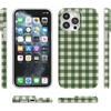image:imageCasely iPhone 15 Plus Case  Weve Peaked  Aprs Ski Mountains  Compatible with MagSafe  Classic Ultra Slim DesignChecked Twice  Green Plaid