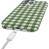 image:imageCasely iPhone 15 Plus Case  Weve Peaked  Aprs Ski Mountains  Compatible with MagSafe  Classic Ultra Slim DesignChecked Twice  Green Plaid