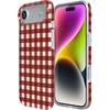 image:imageCasely iPhone 15 Plus Case  Weve Peaked  Aprs Ski Mountains  Compatible with MagSafe  Classic Ultra Slim DesignChecked Twice  Red Plaid