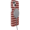 image:imageCasely iPhone 15 Plus Case  Weve Peaked  Aprs Ski Mountains  Compatible with MagSafe  Classic Ultra Slim DesignChecked Twice  Red Plaid
