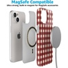 image:imageCasely iPhone 15 Plus Case  Weve Peaked  Aprs Ski Mountains  Compatible with MagSafe  Classic Ultra Slim DesignChecked Twice  Red Plaid