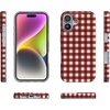 image:imageCasely iPhone 15 Plus Case  Weve Peaked  Aprs Ski Mountains  Compatible with MagSafe  Classic Ultra Slim DesignChecked Twice  Red Plaid