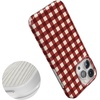 image:imageCasely iPhone 15 Plus Case  Weve Peaked  Aprs Ski Mountains  Compatible with MagSafe  Classic Ultra Slim DesignChecked Twice  Red Plaid