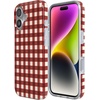 image:imageCasely iPhone 15 Plus Case  Weve Peaked  Aprs Ski Mountains  Compatible with MagSafe  Classic Ultra Slim DesignChecked Twice  Red Plaid