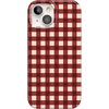 image:imageCasely iPhone 15 Plus Case  Weve Peaked  Aprs Ski Mountains  Compatible with MagSafe  Classic Ultra Slim DesignChecked Twice  Red Plaid