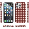image:imageCasely iPhone 15 Plus Case  Weve Peaked  Aprs Ski Mountains  Compatible with MagSafe  Classic Ultra Slim DesignChecked Twice  Red Plaid