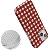 image:imageCasely iPhone 15 Plus Case  Weve Peaked  Aprs Ski Mountains  Compatible with MagSafe  Classic Ultra Slim DesignChecked Twice  Red Plaid
