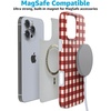 image:imageCasely iPhone 15 Plus Case  Weve Peaked  Aprs Ski Mountains  Compatible with MagSafe  Classic Ultra Slim DesignChecked Twice  Red Plaid