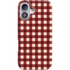 image:imageCasely iPhone 15 Plus Case  Weve Peaked  Aprs Ski Mountains  Compatible with MagSafe  Classic Ultra Slim DesignChecked Twice  Red Plaid