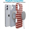 image:imageCasely iPhone 15 Plus Case  Weve Peaked  Aprs Ski Mountains  Compatible with MagSafe  Classic Ultra Slim DesignChecked Twice  Red Plaid