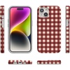 image:imageCasely iPhone 15 Plus Case  Weve Peaked  Aprs Ski Mountains  Compatible with MagSafe  Classic Ultra Slim DesignChecked Twice  Red Plaid