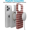 image:imageCasely iPhone 15 Plus Case  Weve Peaked  Aprs Ski Mountains  Compatible with MagSafe  Classic Ultra Slim DesignChecked Twice  Red Plaid