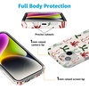 image:imageCasely iPhone 15 Plus Case  Weve Peaked  Aprs Ski Mountains  Compatible with MagSafe  Classic Ultra Slim DesignFestive Girlie  Holiday Bows