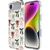 image:imageCasely iPhone 15 Plus Case  Weve Peaked  Aprs Ski Mountains  Compatible with MagSafe  Classic Ultra Slim DesignFestive Girlie  Holiday Bows
