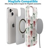image:imageCasely iPhone 15 Plus Case  Weve Peaked  Aprs Ski Mountains  Compatible with MagSafe  Classic Ultra Slim DesignFestive Girlie  Holiday Bows