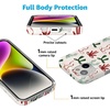 image:imageCasely iPhone 15 Plus Case  Weve Peaked  Aprs Ski Mountains  Compatible with MagSafe  Classic Ultra Slim DesignFestive Girlie  Holiday Bows