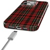 image:imageCasely iPhone 15 Plus Case  Weve Peaked  Aprs Ski Mountains  Compatible with MagSafe  Classic Ultra Slim DesignFireside Flannel  Signature Plaid