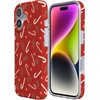 image:imageCasely iPhone 15 Plus Case  Weve Peaked  Aprs Ski Mountains  Compatible with MagSafe  Classic Ultra Slim DesignPeppermint Kiss  Candy Cane
