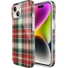 image:imageCasely iPhone 15 Plus Case  Weve Peaked  Aprs Ski Mountains  Compatible with MagSafe  Classic Ultra Slim DesignPlaid  Proper  Signature Plaid