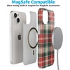 image:imageCasely iPhone 15 Plus Case  Weve Peaked  Aprs Ski Mountains  Compatible with MagSafe  Classic Ultra Slim DesignPlaid  Proper  Signature Plaid