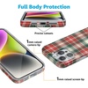 image:imageCasely iPhone 15 Plus Case  Weve Peaked  Aprs Ski Mountains  Compatible with MagSafe  Classic Ultra Slim DesignPlaid  Proper  Signature Plaid