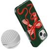 image:imageCasely iPhone 15 Plus Case  Weve Peaked  Aprs Ski Mountains  Compatible with MagSafe  Classic Ultra Slim DesignSantas Favorite  Holiday Bow