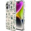 image:imageCasely iPhone 15 Plus Case  Weve Peaked  Aprs Ski Mountains  Compatible with MagSafe  Classic Ultra Slim DesignSantas Stamps  Holiday Market