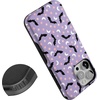 image:imageCasely iPhone 15 Pro Case  Midnight Flight  Celestial Bats  Bold Protective Design  MagSafe Compatible Design